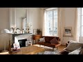 Retro modernism  romantic decor  paris apartment  interior design