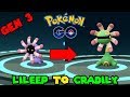 EVOLVING LILEEP TO CRADILY POKEMON GO GEN 3