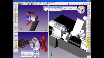 GibbsCAM Multi-Task Machining Part (MTM on Mazak Integrex)