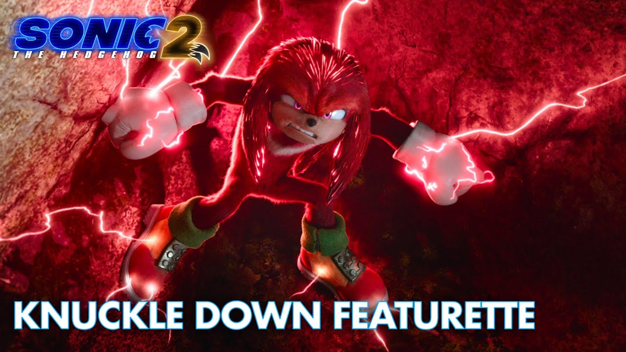 Knuckles dominates the screen in first Sonic the Hedgehog 2 movie