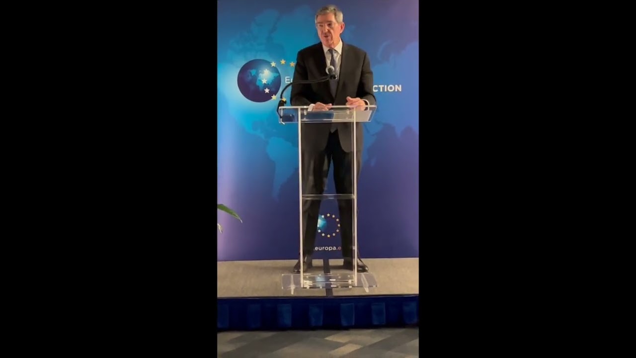 Посол Ставрос Ламбринидис, глава делегации Европейского союза в Организации Объединенных Наций