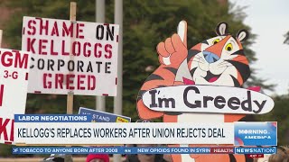 Kellogg's vows to replace striking workers | Morning in America
