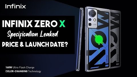 infinix Zero X Shocking Features Leaked | colour changing technology | 160 watt ultra flash charge 😇