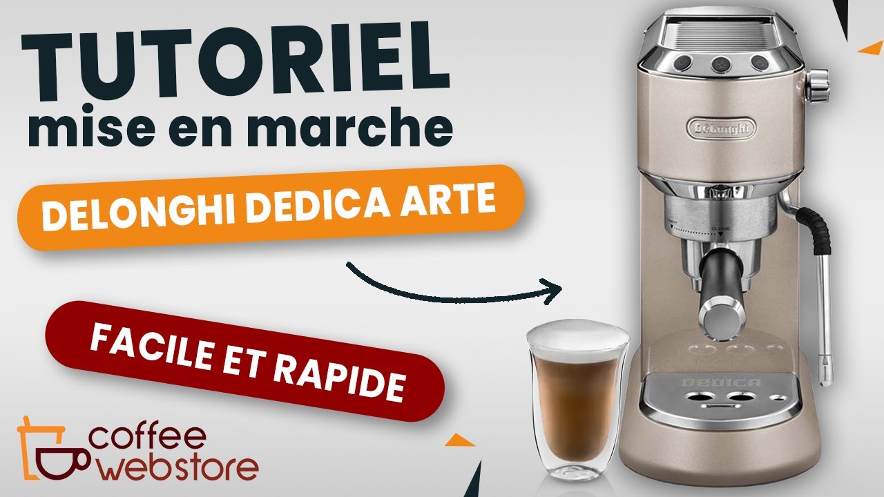 Machine à café DELONGHI Dedica Style - EC 695.M + 1Kg de café moulu OFFERT  - MAPALGA CAFES