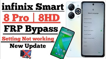 Infinix Smart 8Pro/8HD Frp Bypass|infinix(x6525) Google Lock Remove No Pc