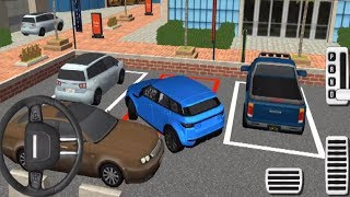 Direksiyonlu Mavi Range Rover Araba Park Etme Oyunu | Master of Parking: SUV screenshot 2