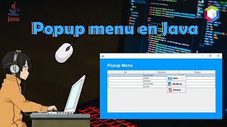 Popup Menu in Java + Apache NetBeans 12.2 | Context Menu (Right-click) ✅