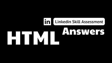html linkedin assessment answers || theanswershome