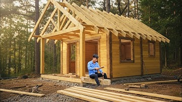 CEO Leaves the City to Build a Wooden Cabin and Live in Harmony with Nature