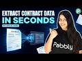 How to Extract Key Data from Contracts Using AI