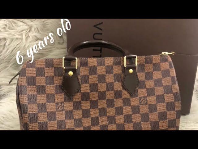 Louis Vuitton Womens Speedy 30 Damier Ebene Canvas – Luxe Collective