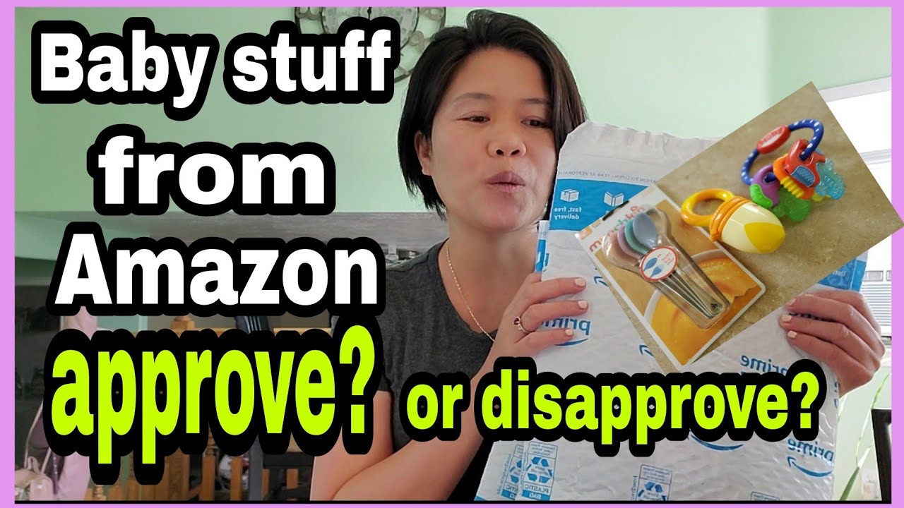 UNBOXING BABY STUFF FROM AMAZON BABY STUFF REVIEW YouTube