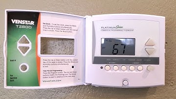 Venstar Thermostat Heater and Air Conditioner - T2800