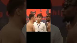 Скромный Кыргыз наказал борзого за понты перед боем #shorts #файтинг #mma  #бой #нокаут #юфс #бои