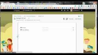 How to Embed a Google Drive Folder into D2L's LMS