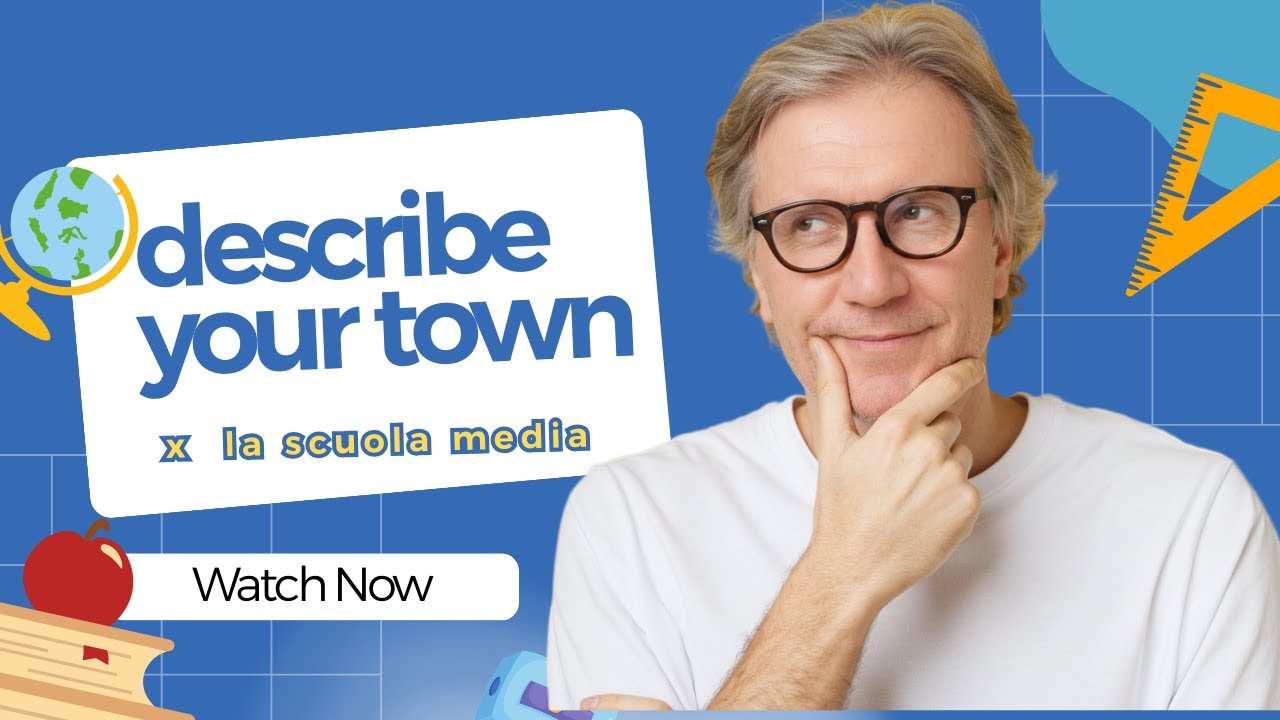 La Tua Città in Inglese! Luoghi e Preposizioni per Descriverla (Livello A1/A2)