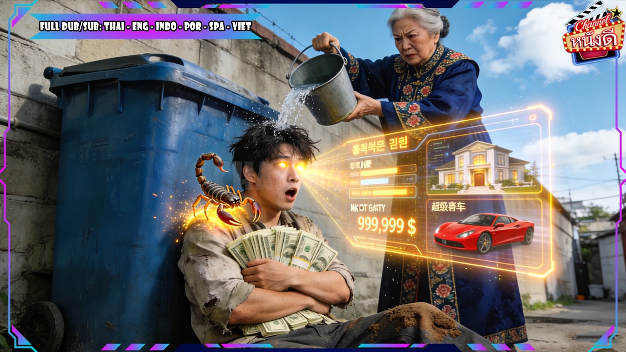 คนไร้ค่า ถูกแม่เมียสาดน้ำบังคับหย่า บังเอิญได้ระบบทำนายอนาคต ทำให้รวย