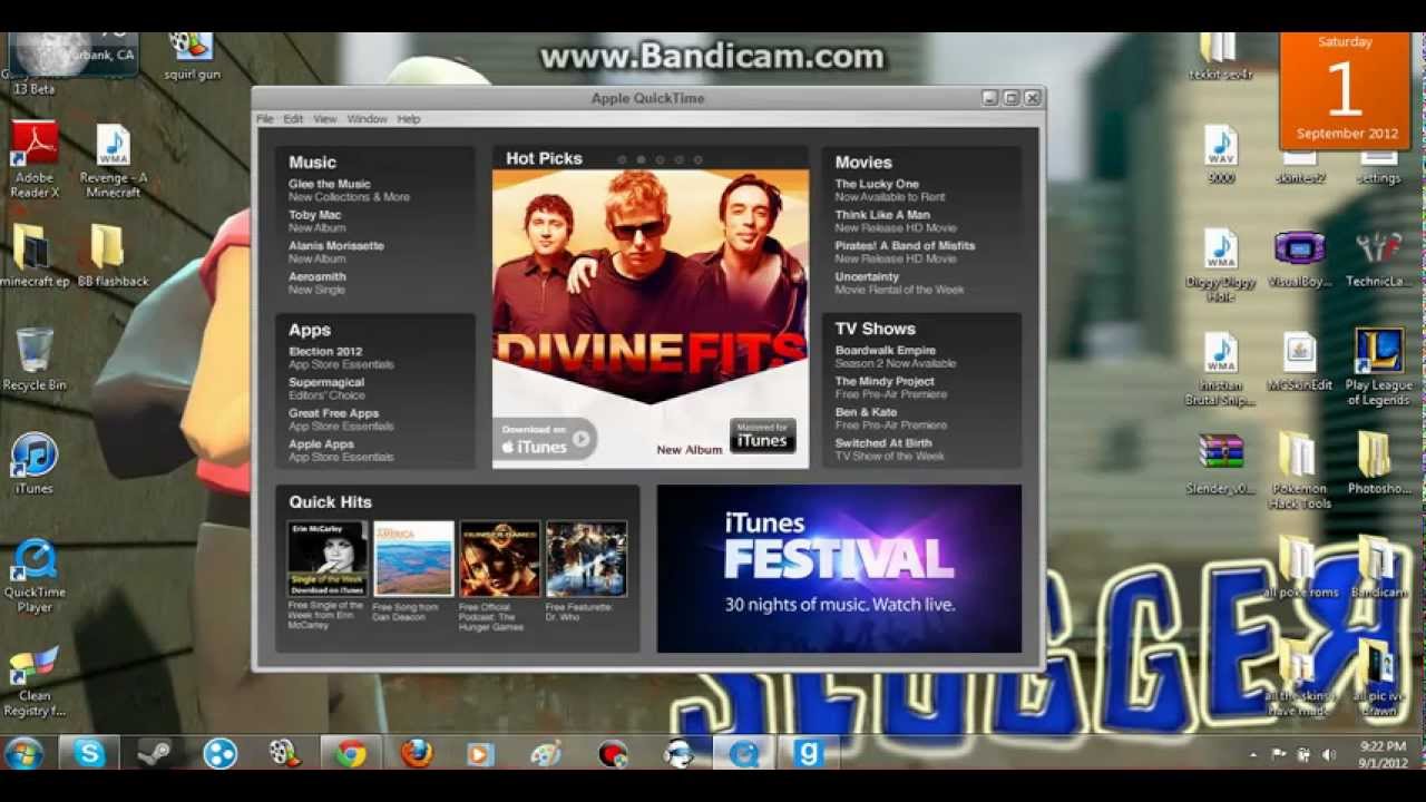 Quicktime Player problems !