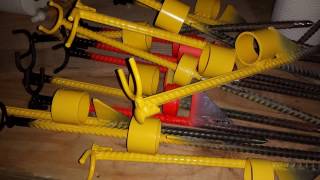 DTS Rod Holders - Mini Gravel Bar Special. Great catfish and carp rod holders. No need to worry about your fishing rod going into 