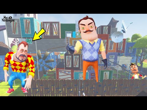 DARK RIDDLE'I KISKANDI. ACAYİP BİR EV YAPTI 😱  Hello Neighbor Yeni