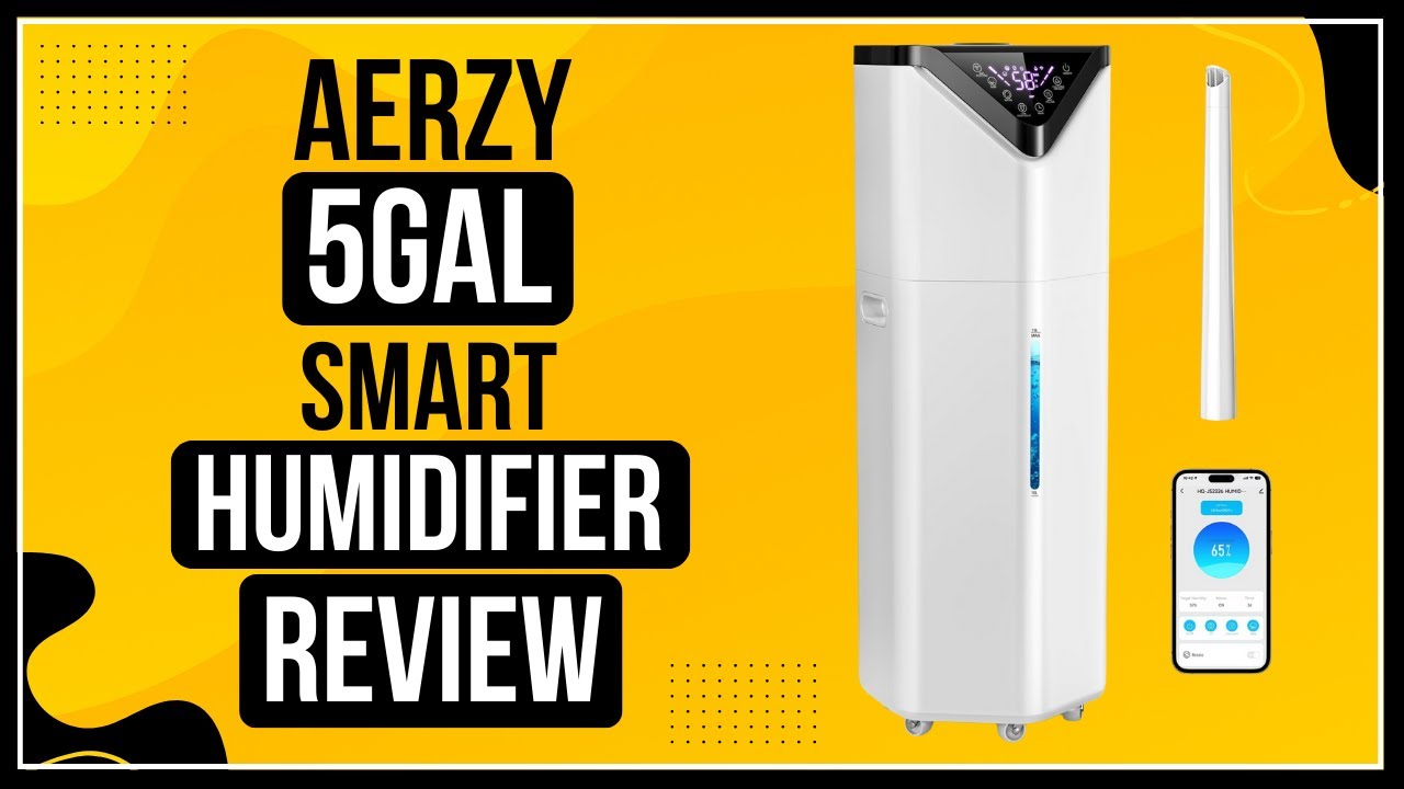 AERZY 5Gal Smart Humidifier Review - YouTube