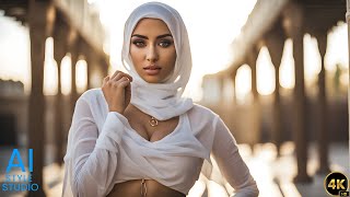 Exploring the Mystical Arabian Desert with Hot Arab AI Girl