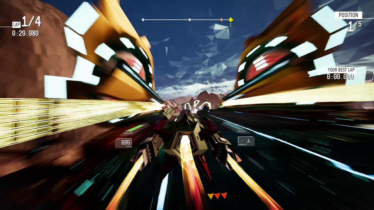 Let's Play Redout (4k Xbox One X Gameplay)