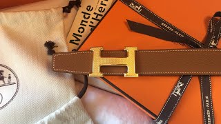 HERMES BELT GUIDE | TOGO LEATHER | 🕊