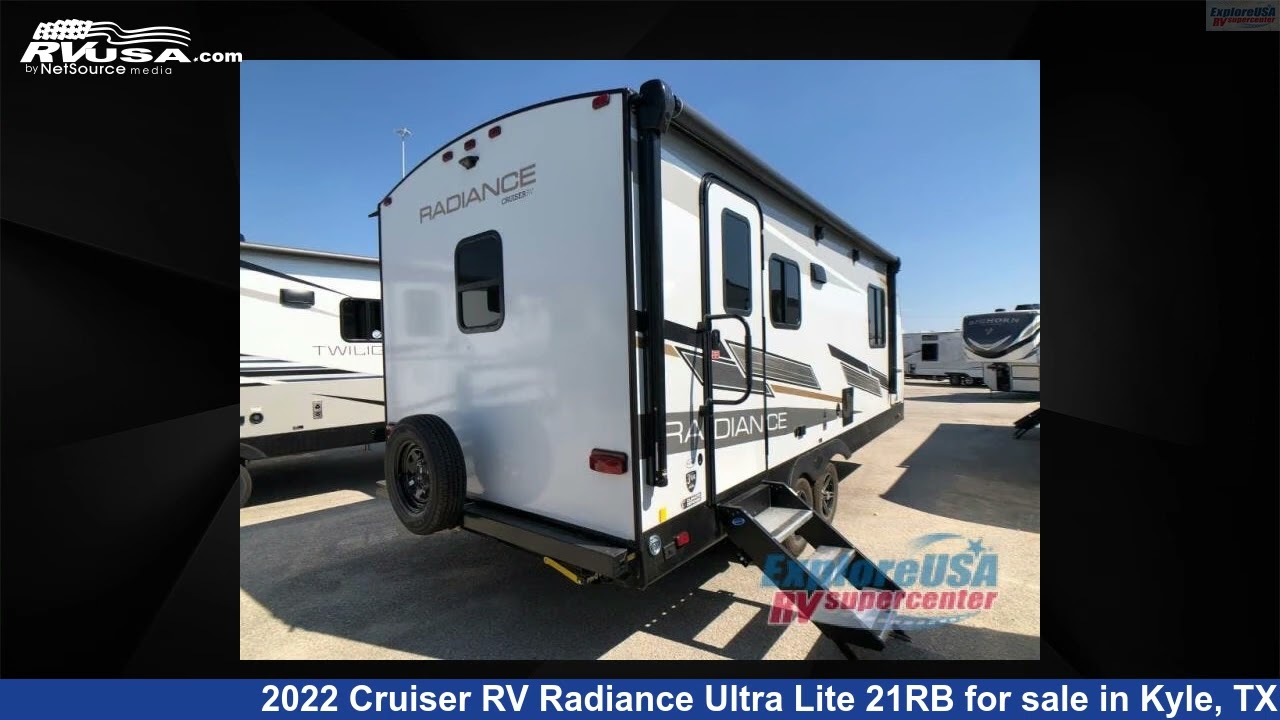 Beautiful 2022 Cruiser RV Radiance Travel Trailer RV For Sale in Kyle, TX | RVUSA.com