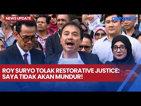 Roy Suryo Rejects Restorative Justice: I Will Not Back Down! | News Update