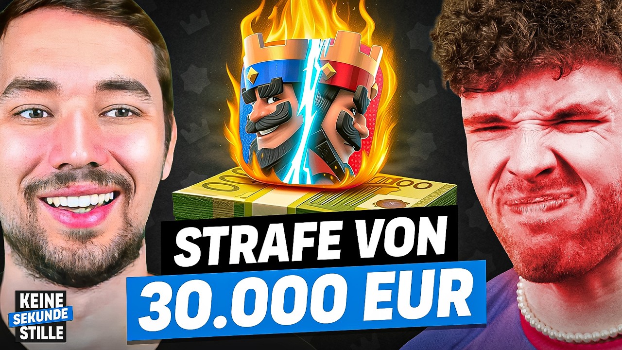 30.000€ Strafe wegen Clash Royale...🚫