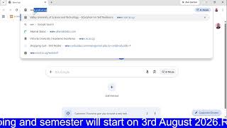 How to Access MIS or Student Portal