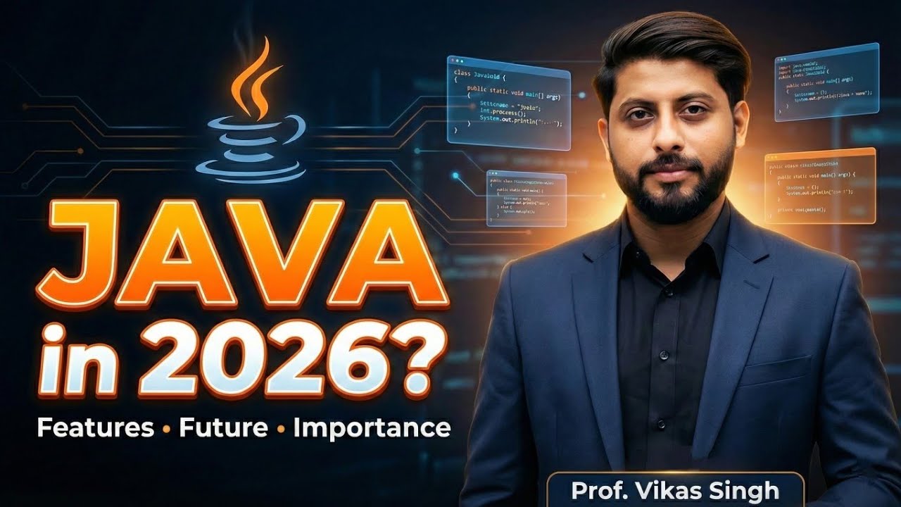 Introduction to JAVA 2026 | Features | History | How much Important in ...