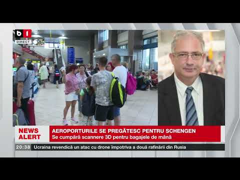 AEROPORTURILE SE PREGĂTESC PENTRU SCHENGEN. Știri B1TV_10 FEB. 2024