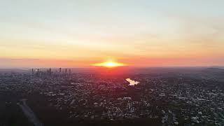 Cinematic Drone Sunrise Over Mount Coot-Tha, Brisbane | Relaxing 4K Short Film