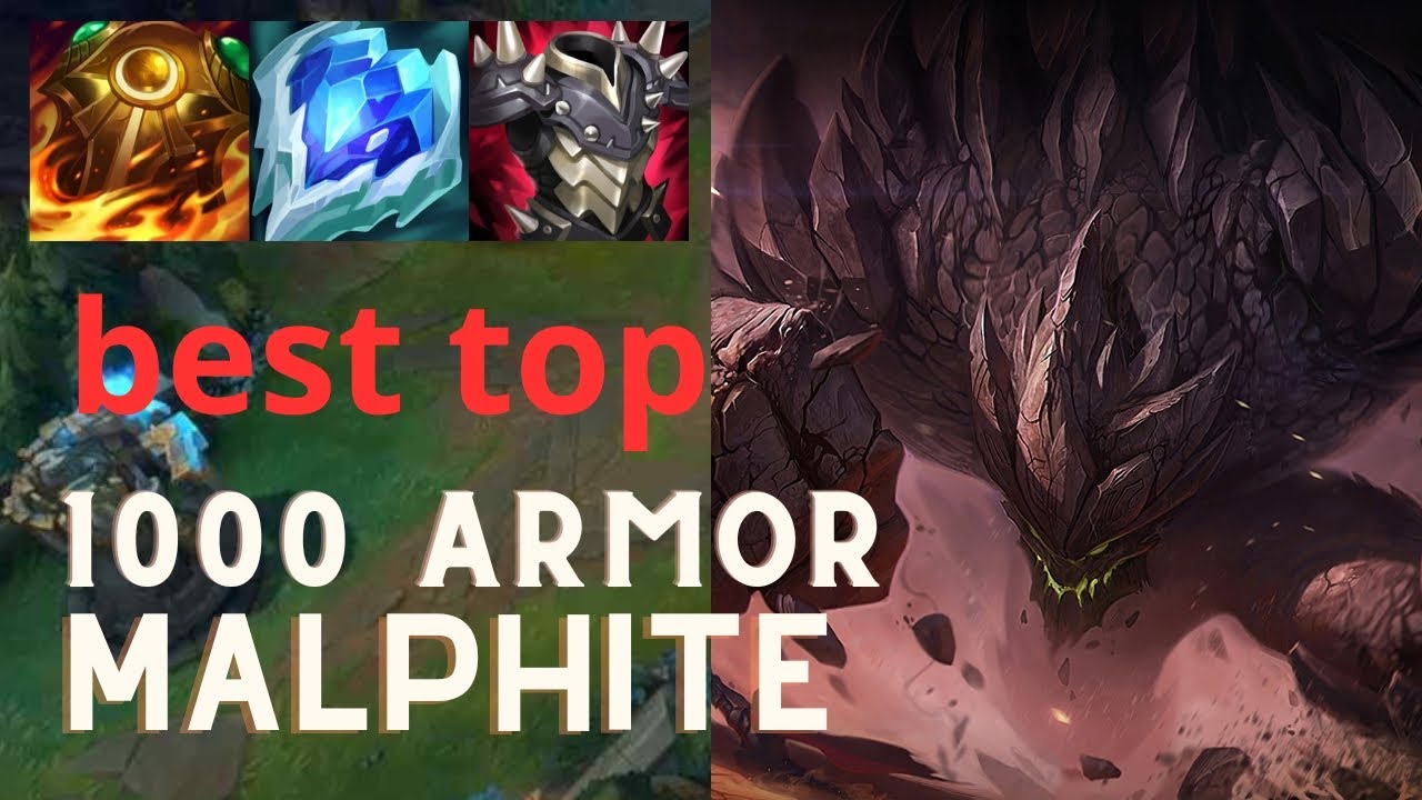 Malphite 1000 Armor | Tank | Top Lane