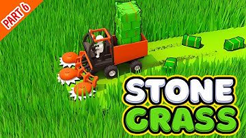 Can I Mow the Whole Field? | Stone Grass Gameplay Part 6 🚜✨