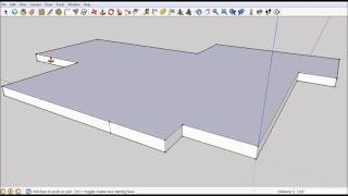 Sketchup 8 - Follow me tool