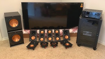 Small Room &  BIG SOUND! Sony 85 inch 4K TV w/ Dolby Atmos Klipsch 7.2.2  Reference Premiere