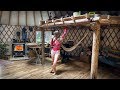 My Morning Routine Living Off Grid in a Yurt - Ep. 57