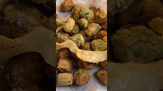 How to fry Okra how to fry Onion rings