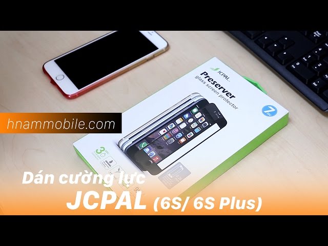 H-Channel | Miếng dán cường lực JCPAL iPhone 6/6S (Full màn hình) giá rẻ siêu bền, siêu đẹp.