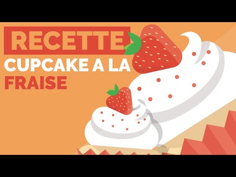 Vidéo: Cupcakes Aux Fraises - Recette étape Par étape Avec Photos