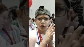 Amanram & Raguram enjoying Math 24 Game at Mathcon Chicago - Make 24 with given numbers #math #game