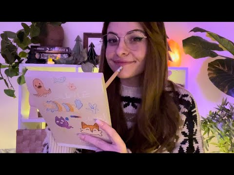 ASMR | Je dessine ton beau visage ✏️😊