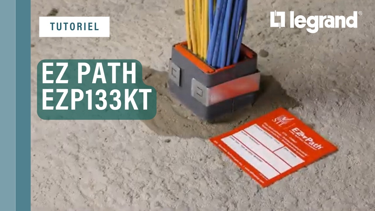 Instructions d'installation EZ Path EZP133KT - Legrand Cable Management