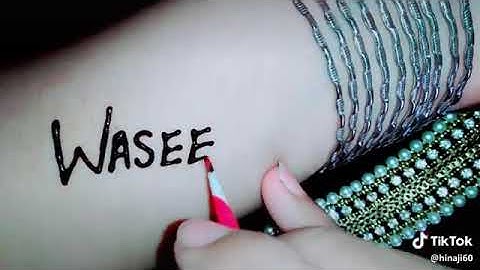 Waseem name status beautiful status
