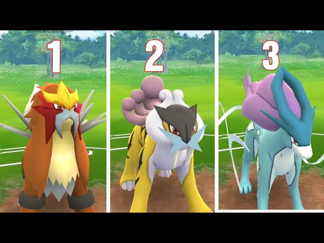 Origem de Entei • Suicune • Raikou]