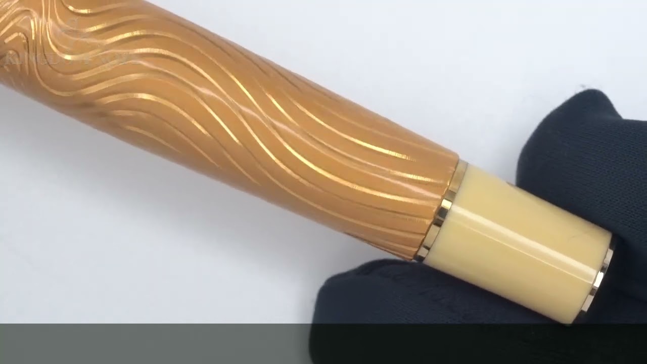 Pelikan ペリカン 万年筆 自然の美観シリーズ M640 サハラ M [研磨]