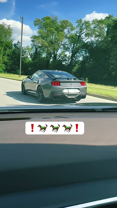 Dark horse 🐎 ❗️👍,com,sub❗️👀#carspotting #mustang #darkhorse#fresh